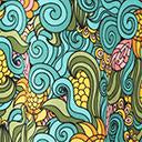 Load image into Gallery viewer, Smak Parlour Plus Size Groovy Floral Sweet Talk Skirt