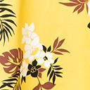 Load image into Gallery viewer, Plus Size 1950s Style Mustard & Ivory Floral Swing Dress