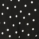 Load image into Gallery viewer, Vintage Style Black & White Polka Dots A-Line Dress