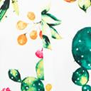 Load image into Gallery viewer, 1960s Style Retro White Cactus Print Sleeveless Romper
