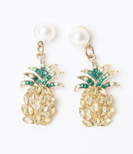 Load image into Gallery viewer, Unique Vintage Pineapple Drop Earrings