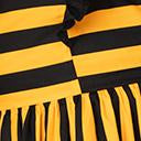 Load image into Gallery viewer, Plus Size Retro Style Orange & Black Stripe Molly Swing Dress