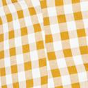 Load image into Gallery viewer, Mustard & White Gingham Bow Blouse