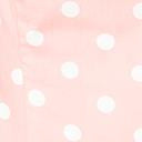 Load image into Gallery viewer, Plus Size Rose Pink & White Polka Dot Print Bow Blouse
