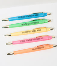 Load image into Gallery viewer, Work Sucks Pen Set