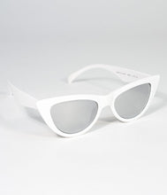 Load image into Gallery viewer, Vintage Style White Sling Cat Eye Sunglasses