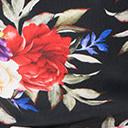 Load image into Gallery viewer, Plus Size Black &amp; Multi Floral Tankini Charlotte Swim Top
