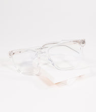 Load image into Gallery viewer, Quay Clear Hardwire Blue Light Square Glasses
