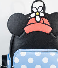 Load image into Gallery viewer, Loungefly Positively Minnie Polka Dot Mini Backpack
