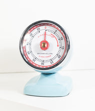 Load image into Gallery viewer, Vintage Style Baby Blue Streamline Kitchen Timer
