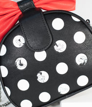 Load image into Gallery viewer, Loungefly Minnie Mouse Big Red Bow Disney Purse
