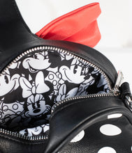 Load image into Gallery viewer, Loungefly Minnie Mouse Big Red Bow Disney Purse
