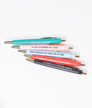 Load image into Gallery viewer, Insult Ballpoint Pen Set
