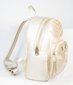 Loungefly Metallic Leatherette Wonder Woman Mini Backpack