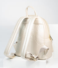Load image into Gallery viewer, Loungefly Metallic Leatherette Wonder Woman Mini Backpack
