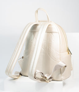 Loungefly Metallic Leatherette Wonder Woman Mini Backpack