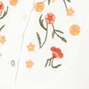 Load image into Gallery viewer, Retro Style Off White Floral Embroidered Tunic Dress
