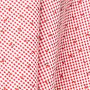 Load image into Gallery viewer, Plus Size 1950s Red &amp; White Gingham Cherry Print Swing Skirt
