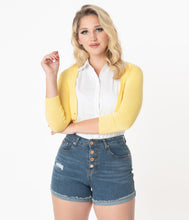 Load image into Gallery viewer, Distressed Denim Blue Jean Shorts
