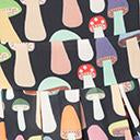 Load image into Gallery viewer, Multicolor Mushroom Print Fit &amp; Flare Dress

