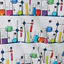 Load image into Gallery viewer, Retrolicious Mad Science Print Bow Blouse
