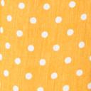 Load image into Gallery viewer, Retro Style Mustard &amp; White Polka Dots Shirtdress
