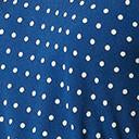 Load image into Gallery viewer, Vintage Style Navy &amp; White Pin Dot Tiered Dress
