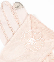 Load image into Gallery viewer, Unique Vintage Blush Pink Floral Accent Gloves
