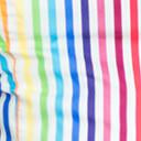 Load image into Gallery viewer, Plus Size Retro Style Rainbow Striped Ray Swing Dress
