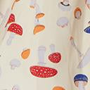 Load image into Gallery viewer, Retro Style Cream &amp; Mushroom Print Candice Swing Dress
