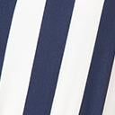 Load image into Gallery viewer, Retro Style Navy Blue &amp; Ivory Stripe Romper
