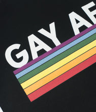 Load image into Gallery viewer, Gay AF Rainbow Canvas Tote
