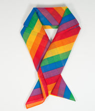 Load image into Gallery viewer, Rainbow Striped Hair Scarf
