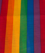 Load image into Gallery viewer, Rainbow Striped Hair Scarf
