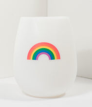 Load image into Gallery viewer, Rainbow Silicone Wine Cup
