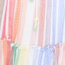 Load image into Gallery viewer, Rainbow Striped Mini Flare Skirt
