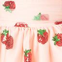 Load image into Gallery viewer, Pink Tulle &amp; Strawberry Sequin Midori Swing Dress
