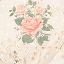 Load image into Gallery viewer, 1950s Cream &amp; Pink Floral Eyelet Ellen Swing Dress
