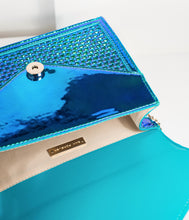 Load image into Gallery viewer, Iridescent Woven Envelope Clutch

