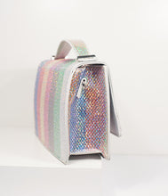 Load image into Gallery viewer, Sparkling Rainbow Fishnet Handbag
