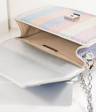 Load image into Gallery viewer, Sparkling Rainbow Fishnet Handbag
