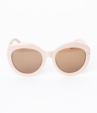 Load image into Gallery viewer, Blush Pink Retro Rounded Sunglasses
