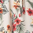 Load image into Gallery viewer, Retro Style Tropical Print Wide Leg Culotte
