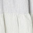 Load image into Gallery viewer, Multicolor Pastel Stripe Tiered Midi Dress
