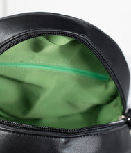 Load image into Gallery viewer, Beetlejuice x Unique Vintage Black &amp; Green Stripe Crossbody
