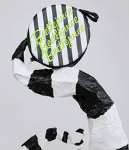 Load image into Gallery viewer, Beetlejuice x Unique Vintage Black &amp; Green Stripe Crossbody
