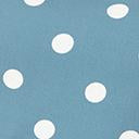 Load image into Gallery viewer, Dusty Blue &amp; White Polka Dot Crop Top &amp; Short Set
