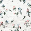 Load image into Gallery viewer, Ivory Floral Linen Crop Top
