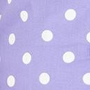 Load image into Gallery viewer, Purple &amp; White Polka Dot Print Bow Blouse
