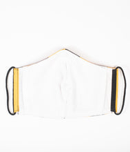 Load image into Gallery viewer, Orange &amp; Black Stripe Face Mask
